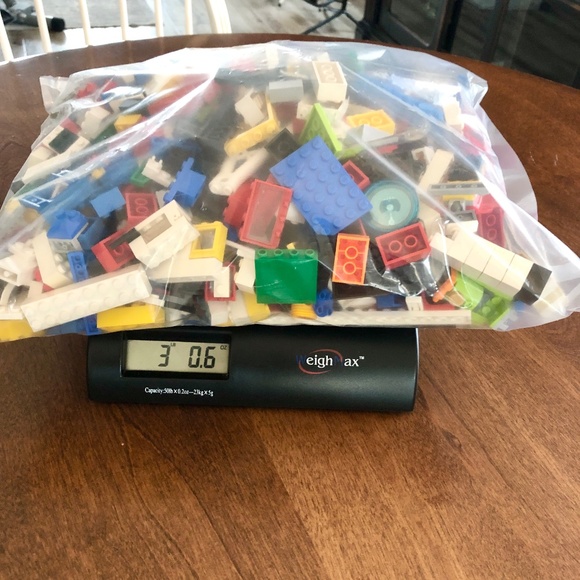 Lego, 3 Pounds, Assorted, Bulk, AUTHENTIC LEGO, Very Clean, Good Condition - Picture 4 of 13